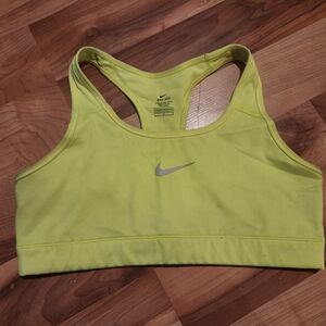 Nike Women's Yellow Sports Bra
